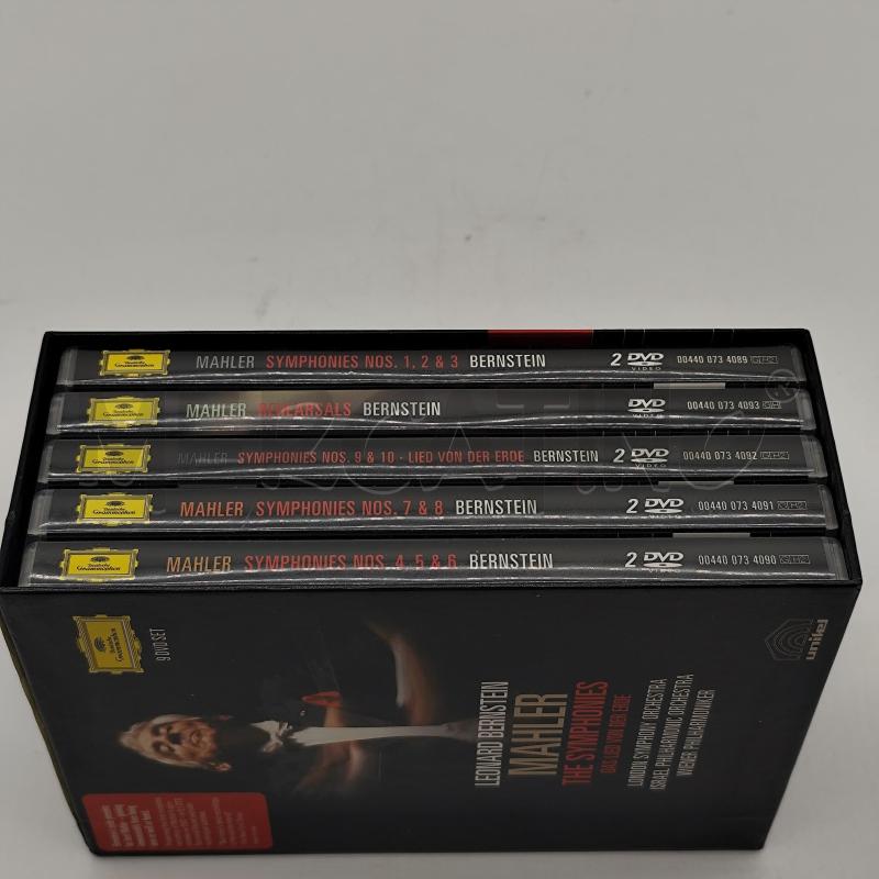 LEONARD BERNSTEIN MAHLER THE SYMPHONIES 9 DVD SET | Mercatino dell'Usato Corbetta 2