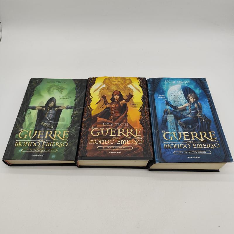 LE GUERRE DEL MONDO EMERSO LICIA TROISI TRILOGIA COMPLETA | Mercatino dell'Usato Corbetta 1