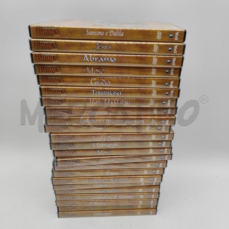 LE STORIE DELLA BIBBIA IN DVD 23PZ  | Mercatino dell'Usato Corbetta 1