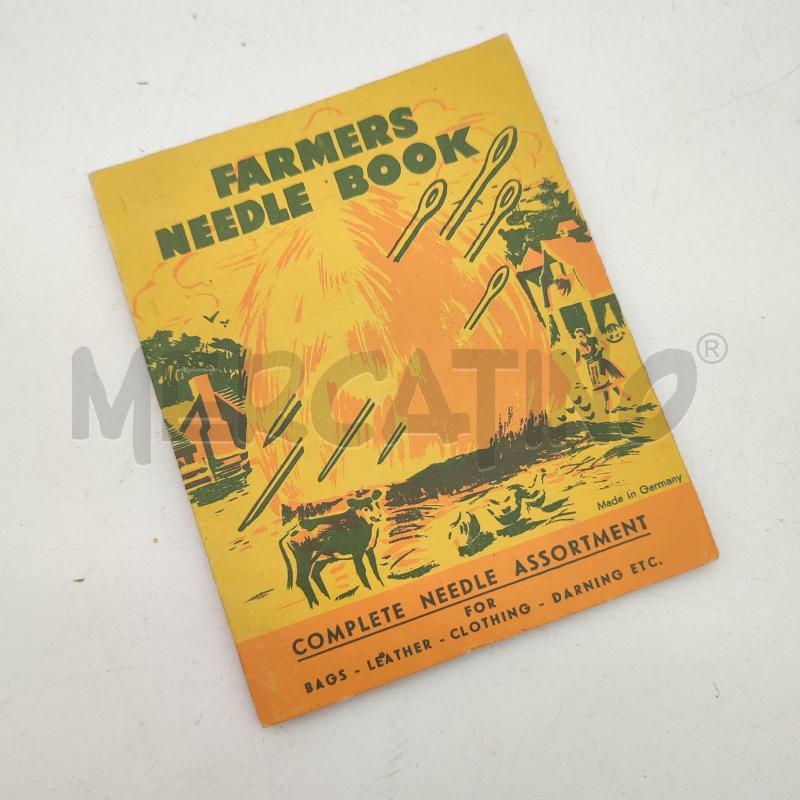 LIBRETTO AGHI CUCITO FARMERS NEEDLE BOOK | Mercatino dell'Usato Corbetta 1
