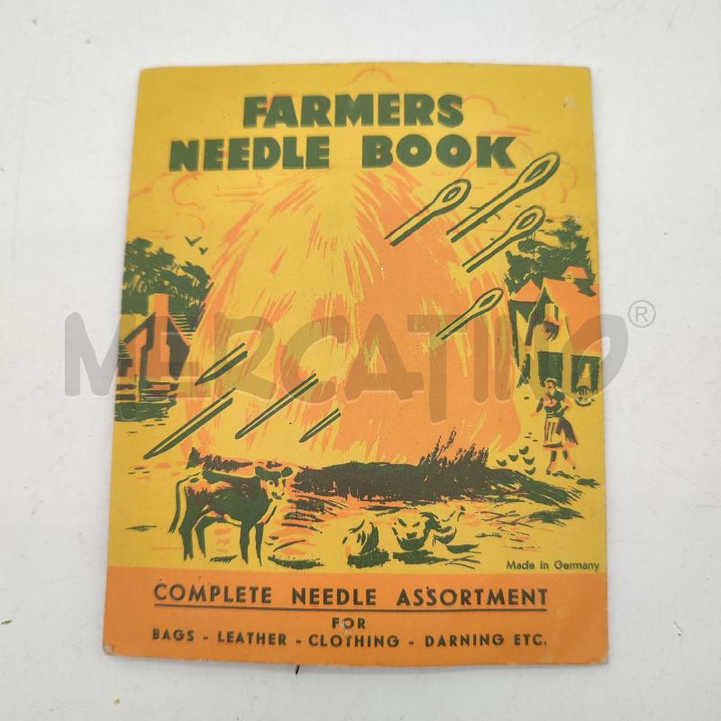 LIBRETTO AGHI CUCITO FARMERS NEEDLE BOOK | Mercatino dell'Usato Corbetta 4