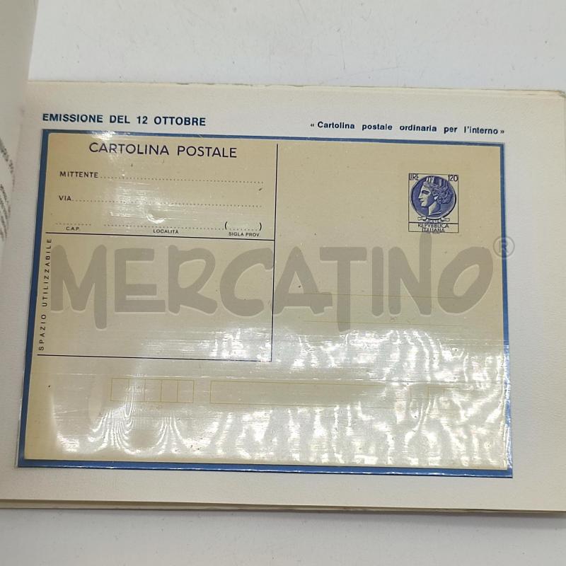LIBRETTO FRANCOBOLLI POSTE E TELECOMUNICAZIONI | Mercatino dell'Usato Corbetta 5