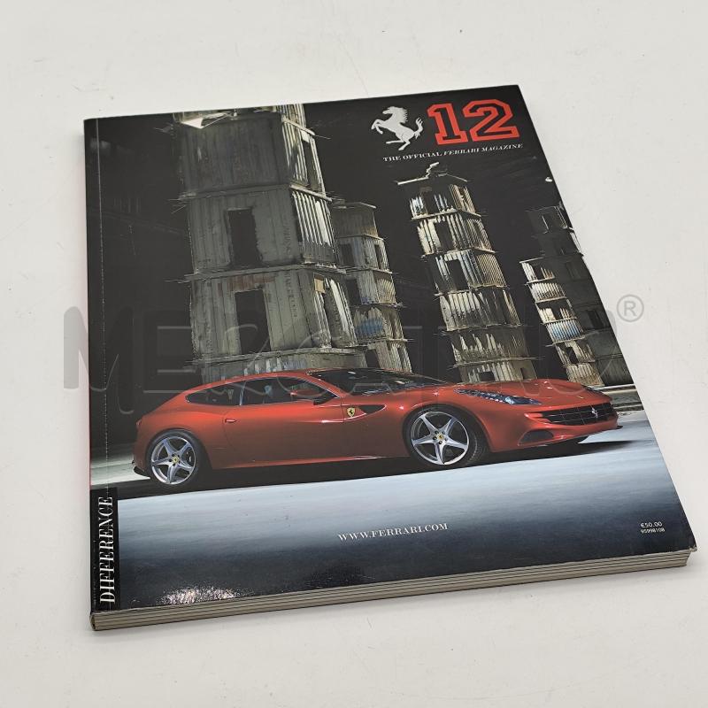 LIBRO THE OFFICIAL FERRARI MAGAZINE DIFFERENCE N.12 | Mercatino dell'Usato Corbetta 1