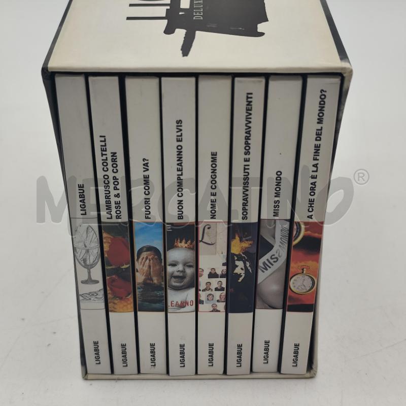 LIGABUE  LIGABUE DELUXE EDITION REMASTERED 8 CD MUSICALI | Mercatino dell'Usato Corbetta 2