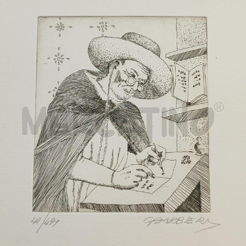 LITOGRAFIA G BARBIERI 1999 CARDINALE UGO DI PROVENCE | Mercatino dell'Usato Corbetta 3