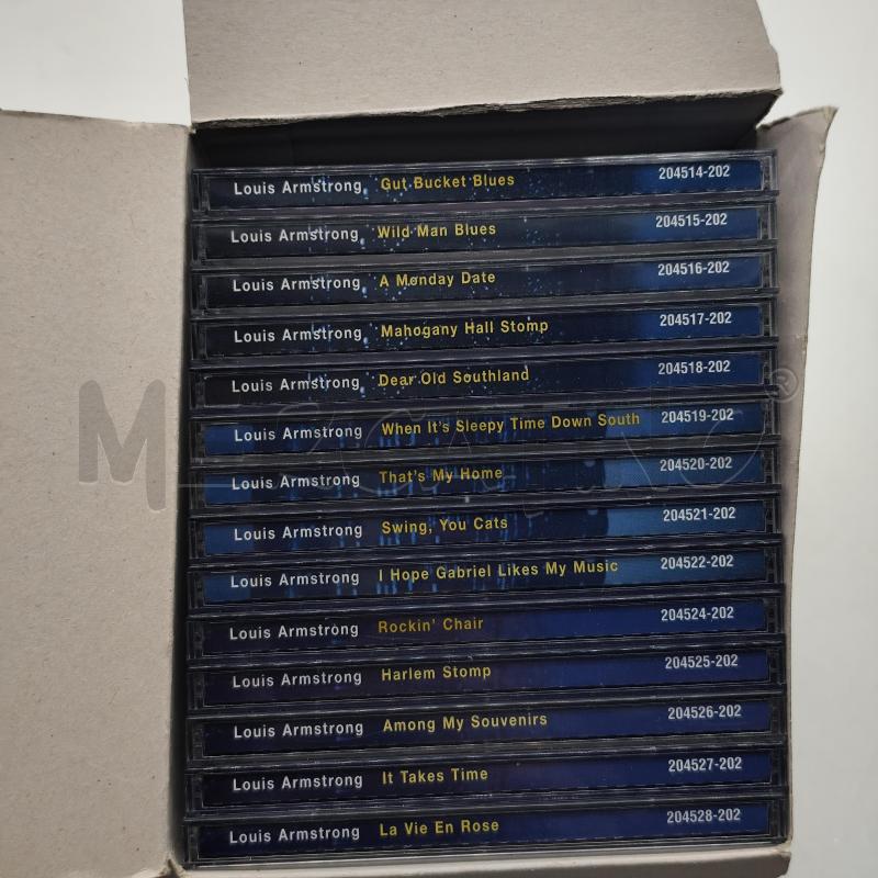LOUIS ARMSTRONG 14 CD BOX | Mercatino dell'Usato Corbetta 3