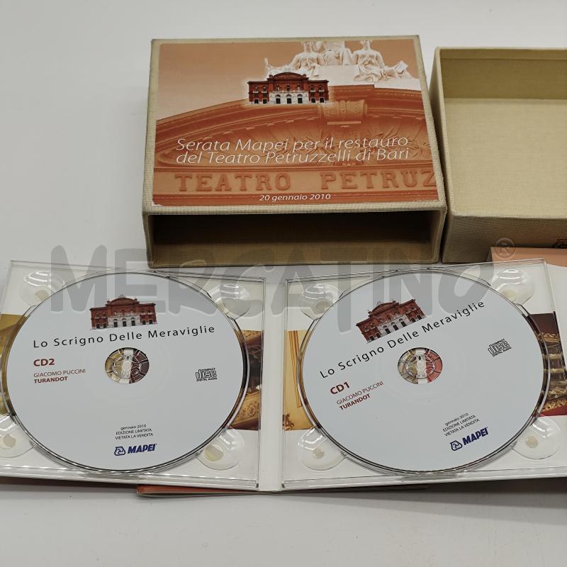 LO SCRIGNO DELLE MERAVIGLIE PUCCINI TURANDOT COFANETTO CD | Mercatino dell'Usato Corbetta 2