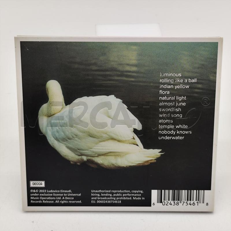 LUDOVICO EINAUDI – UNDERWATER CD MUSICALE | Mercatino dell'Usato Corbetta 2