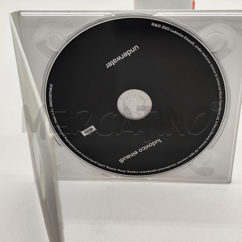 LUDOVICO EINAUDI – UNDERWATER CD MUSICALE | Mercatino dell'Usato Corbetta 3