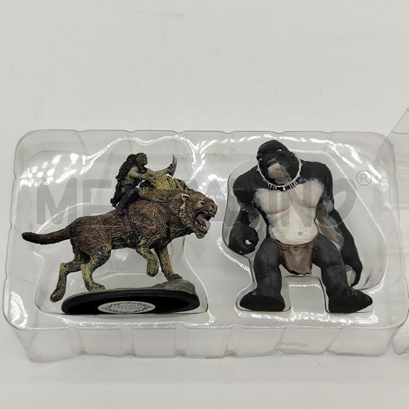 LUPO MANNARO E TROLL DI CAVERNA IL SIGNORE DEGLI ANELLI MINIATURE IN METALLO | Mercatino dell'Usato Corbetta 1