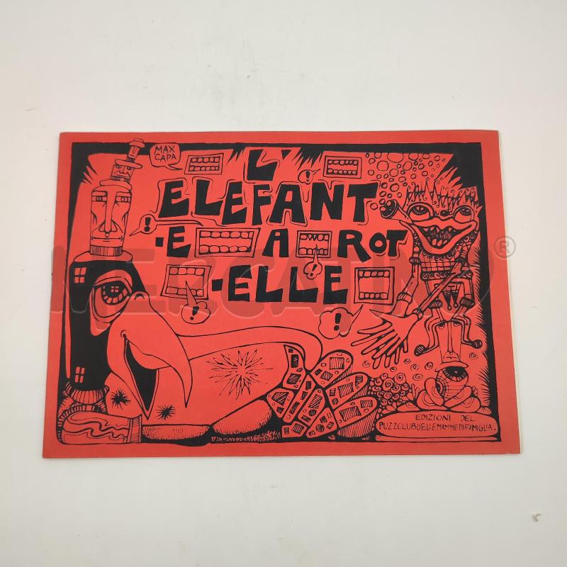 L'ELEFANTE A ROTELLE - MAX CAPA 1972 N.72/400 | Mercatino dell'Usato Corbetta 1