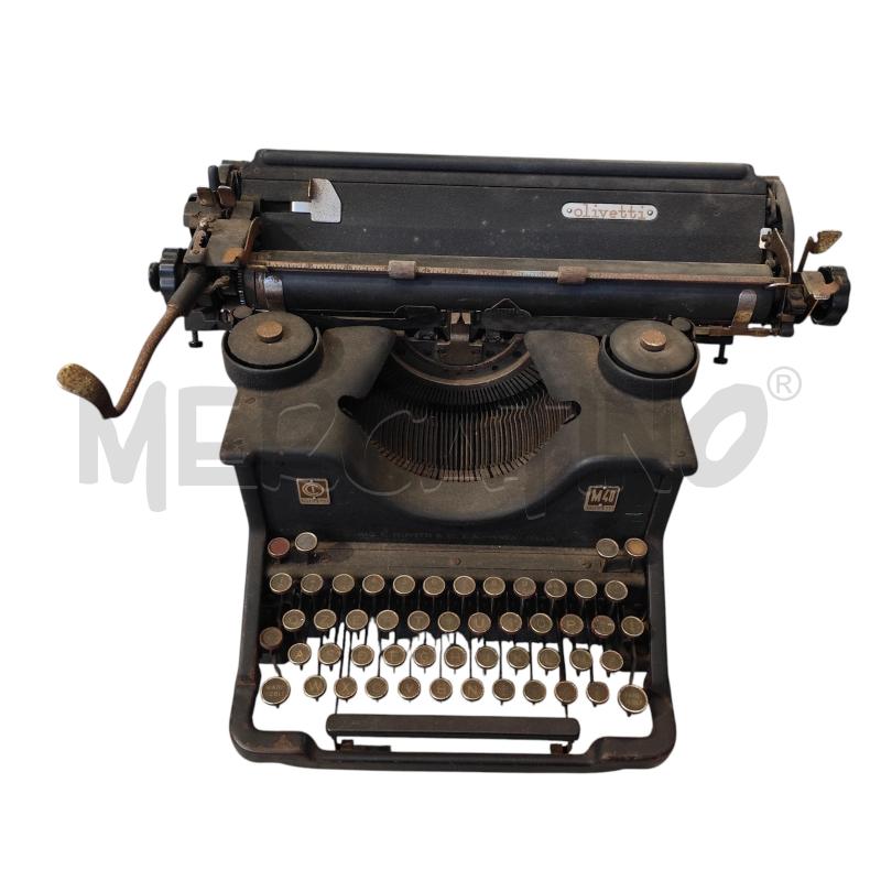 MACCHINA DA SCRIVERE OLIVETTI M40 | Mercatino dell'Usato Corbetta 1