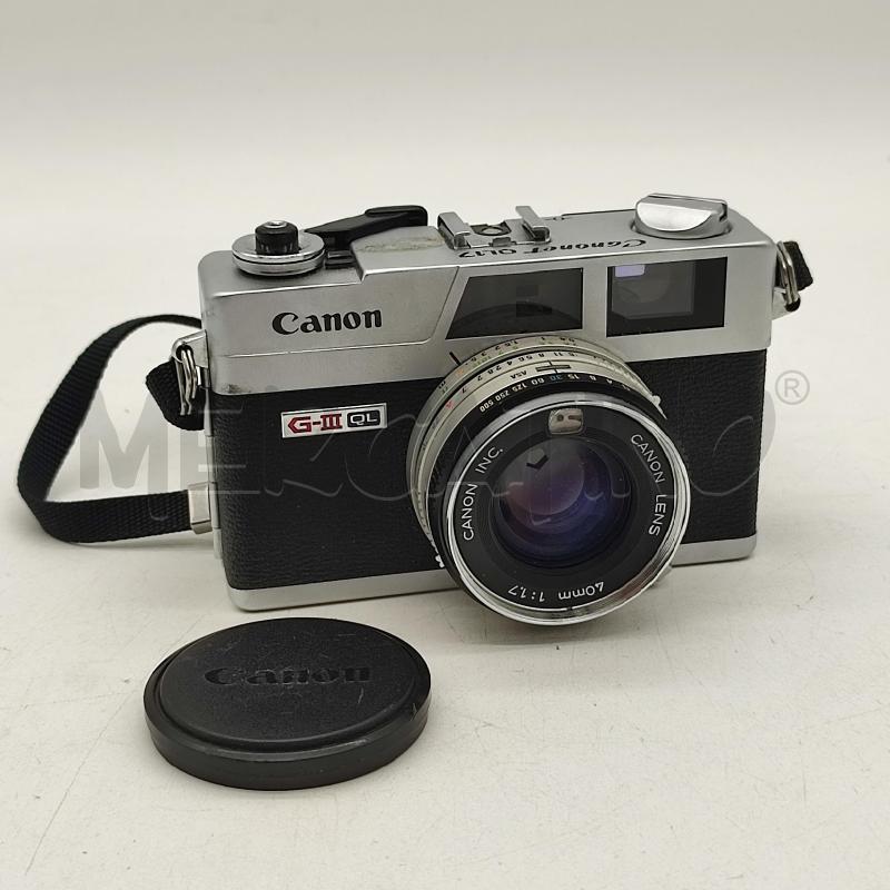 MACCHINA FOTOGRAFICA CANON CANONET QL17 G3 | Mercatino dell'Usato Corbetta 1