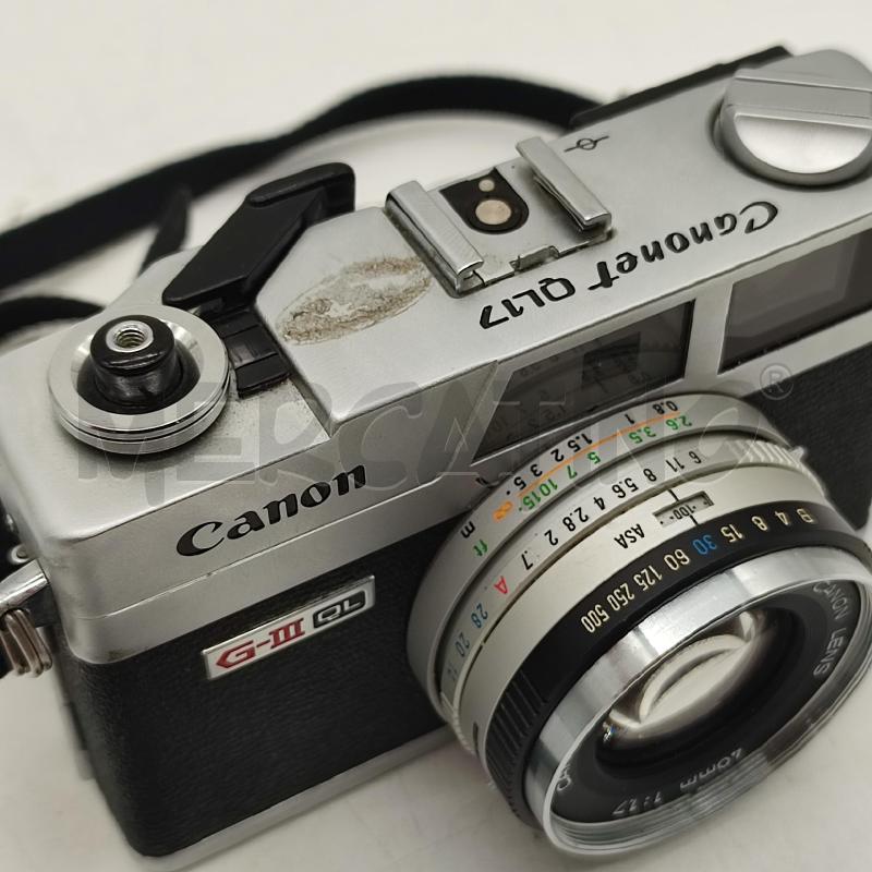 MACCHINA FOTOGRAFICA CANON CANONET QL17 G3 | Mercatino dell'Usato Corbetta 3
