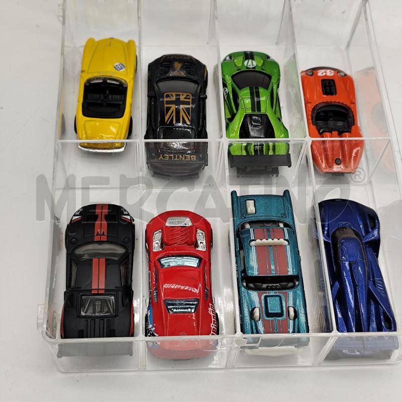 MACCHININE HOTWHEELS 8PZ CON BACHECA  | Mercatino dell'Usato Corbetta 1