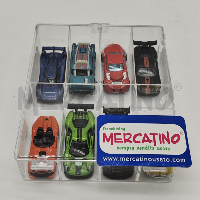 MACCHININE HOTWHEELS 8PZ CON BACHECA  | Mercatino dell'Usato Corbetta 2