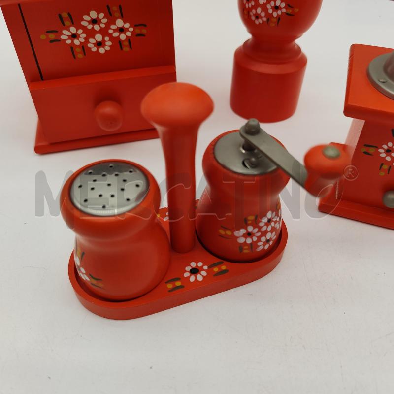 MACININO SET ARANCIO FIORI | Mercatino dell'Usato Corbetta 4
