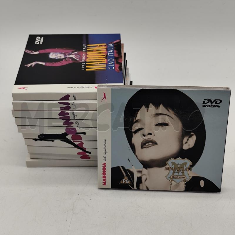 MADONNA DALLE ORIGINI AL MITO 11 DVD  | Mercatino dell'Usato Corbetta 2