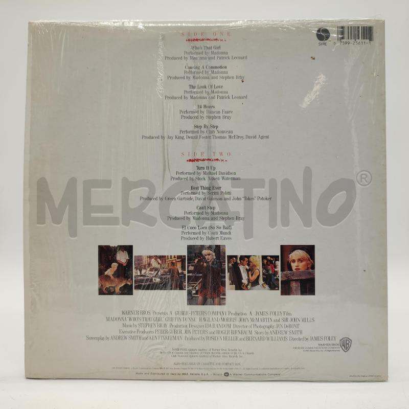 MADONNA WHO'S THAT GIRL | Mercatino dell'Usato Corbetta 2