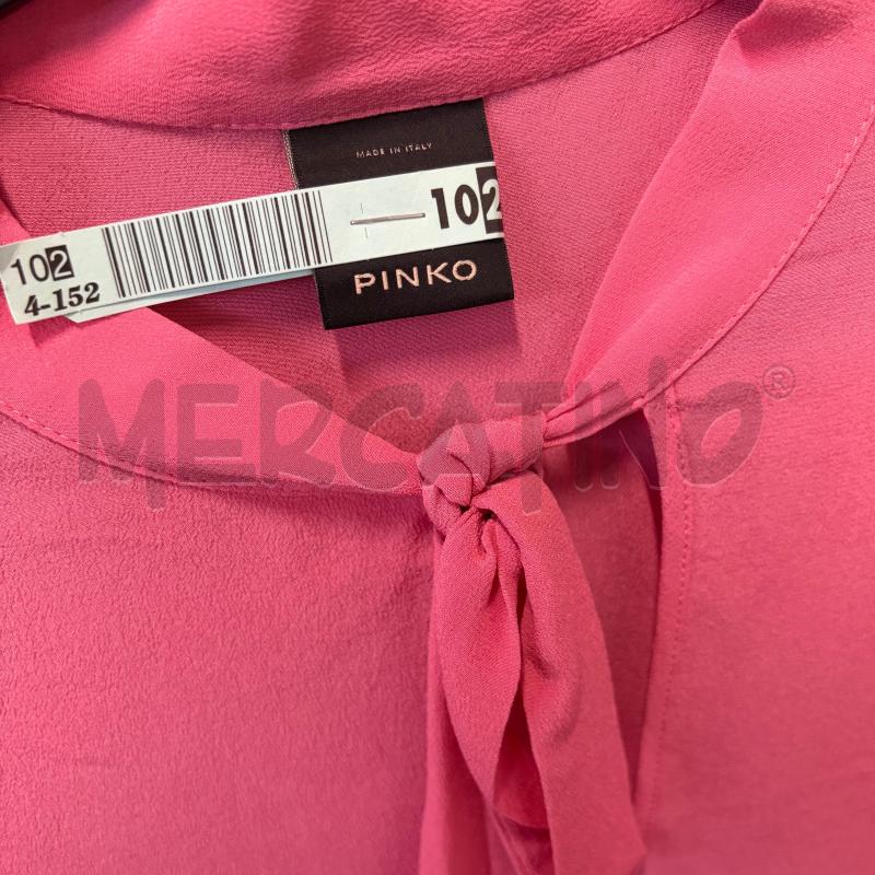 MAGLIA DONNA PINKO ROSA SETA FIOCCO | Mercatino dell'Usato Corbetta 2