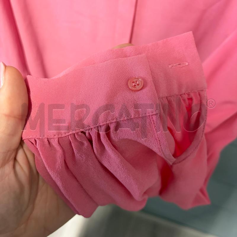 MAGLIA DONNA PINKO ROSA SETA FIOCCO | Mercatino dell'Usato Corbetta 3