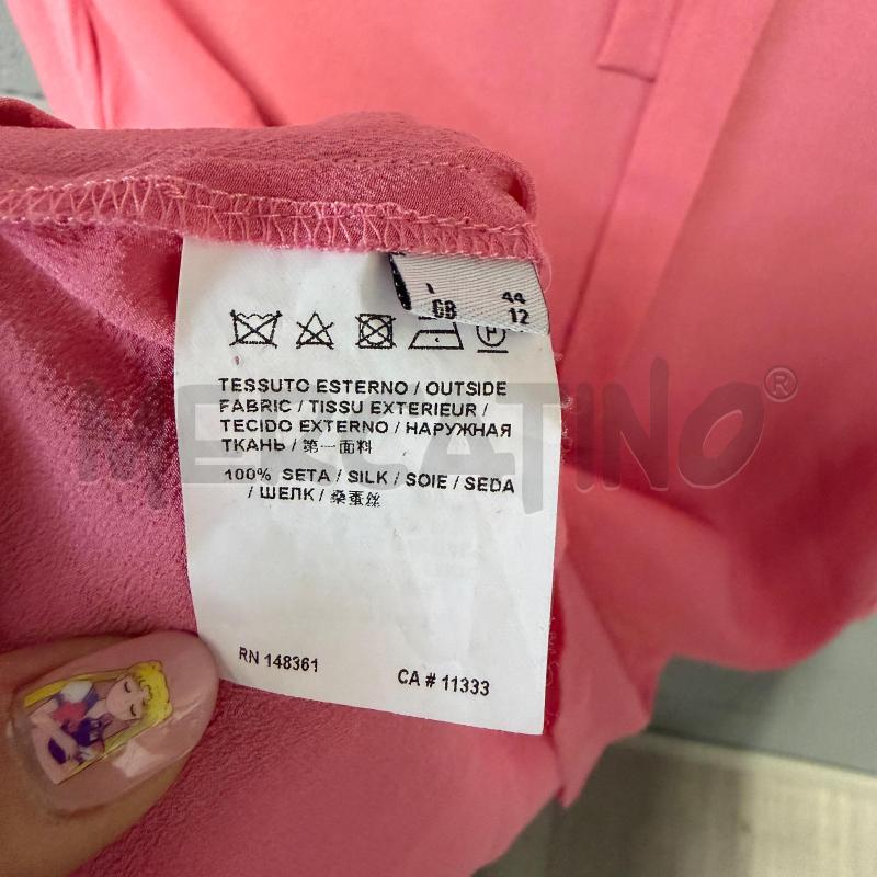 MAGLIA DONNA PINKO ROSA SETA FIOCCO | Mercatino dell'Usato Corbetta 4
