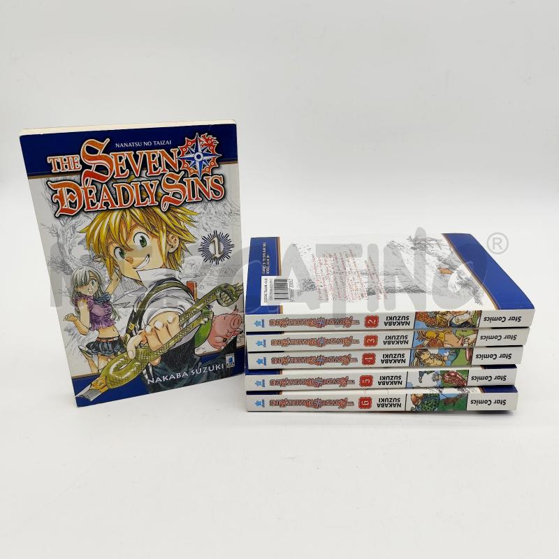 MANGA THE SEVEN DEADLY SINS DA 1 A 6 | Mercatino dell'Usato Corbetta 1