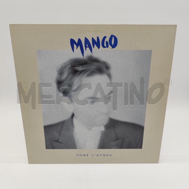 MANGO COME L'ACQUA 33 GIRI LP VINILE | Mercatino dell'Usato Corbetta 1