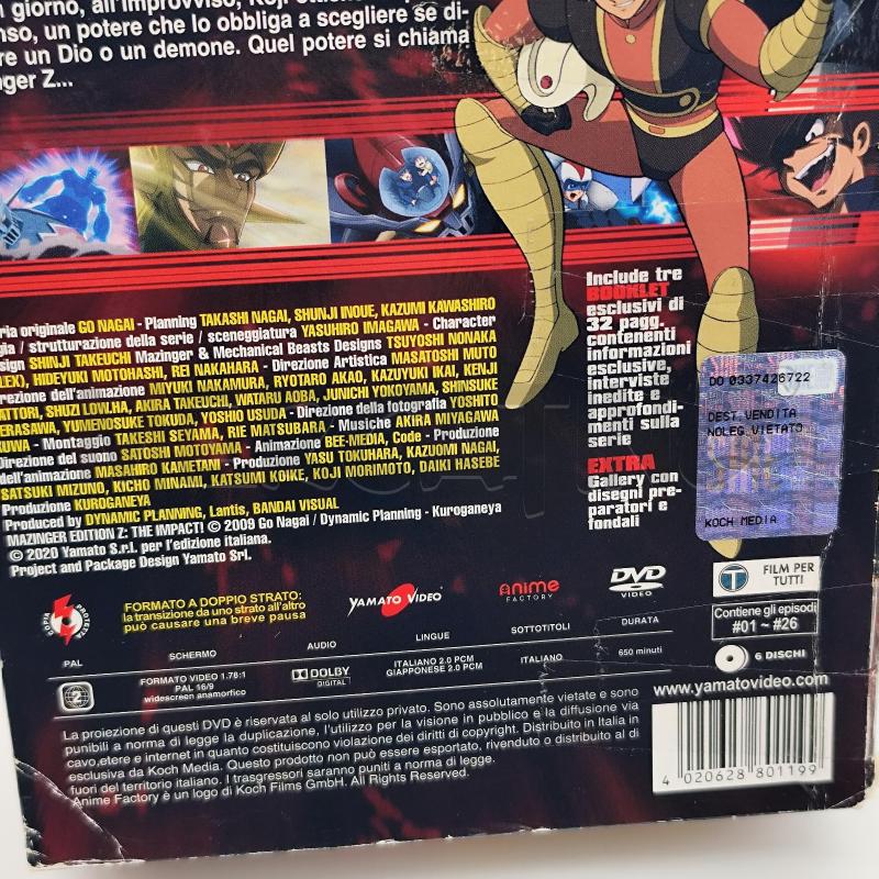 MAZINGER EDITION Z THE IMPACT DVD BOX SET | Mercatino dell'Usato Corbetta 3