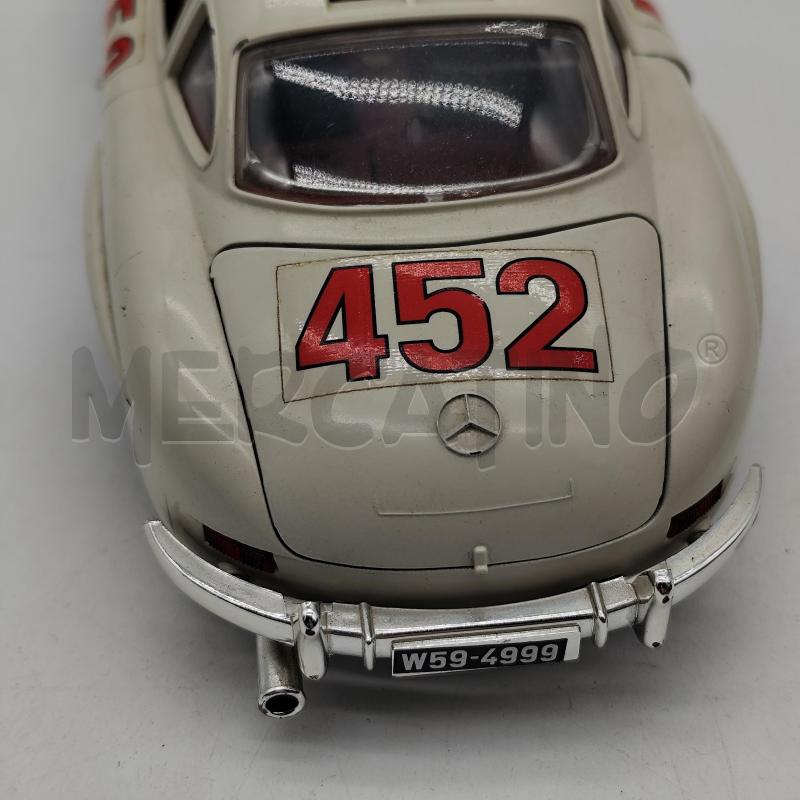 MERCEDES 300 SL 1954 BBURAGO 3015 1/18  MODELLINO  | Mercatino dell'Usato Corbetta 4