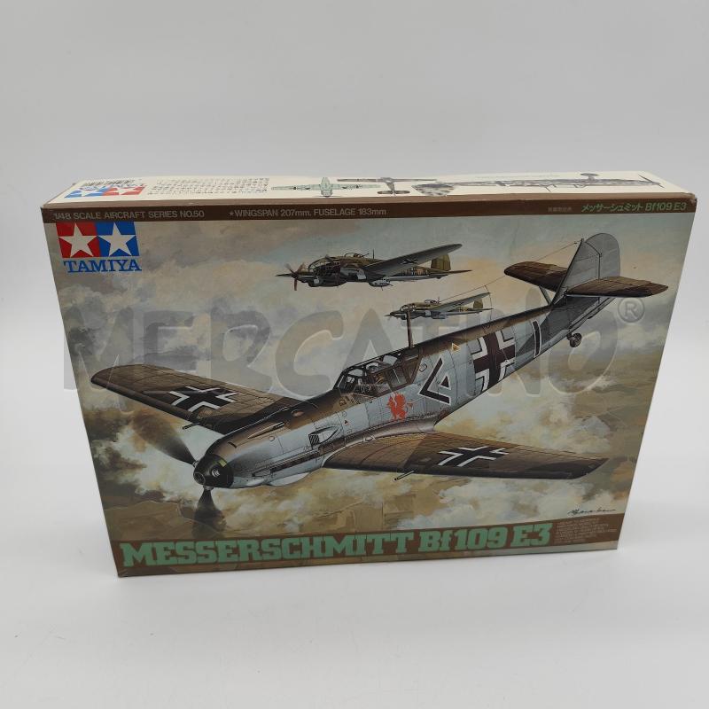 MESSERSCHMITT BF109 E3 TAMIYA 1/48 MODELLINO  | Mercatino dell'Usato Corbetta 1