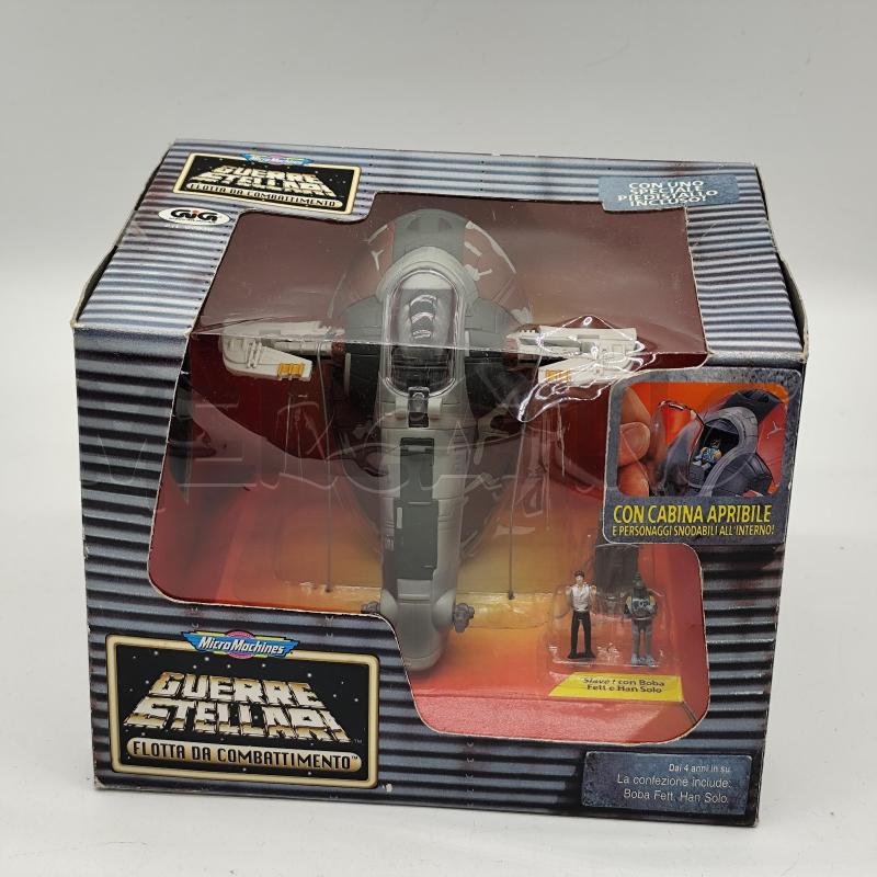 MICROMACHINES GUERRE STELLARI FLOTTA DA COMBATTIMENTO SLAVE I  | Mercatino dell'Usato Corbetta 1