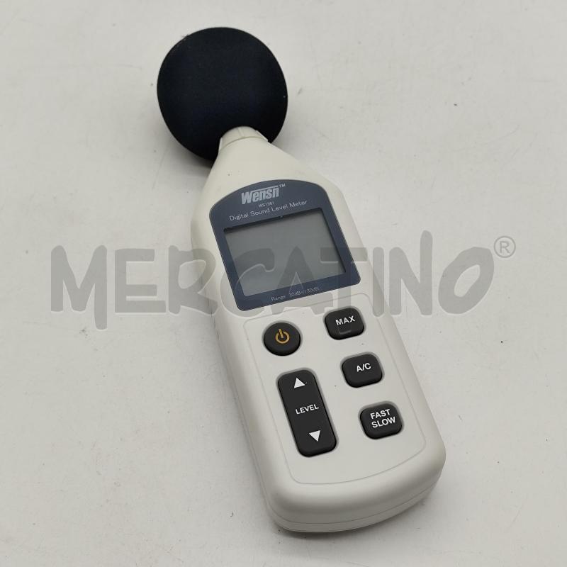 MISURATORE WENSN WS 1361 DIGITAL SOUND LEVEL METER | Mercatino dell'Usato Corbetta 1