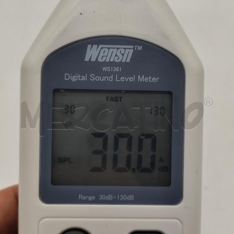 MISURATORE WENSN WS 1361 DIGITAL SOUND LEVEL METER | Mercatino dell'Usato Corbetta 2