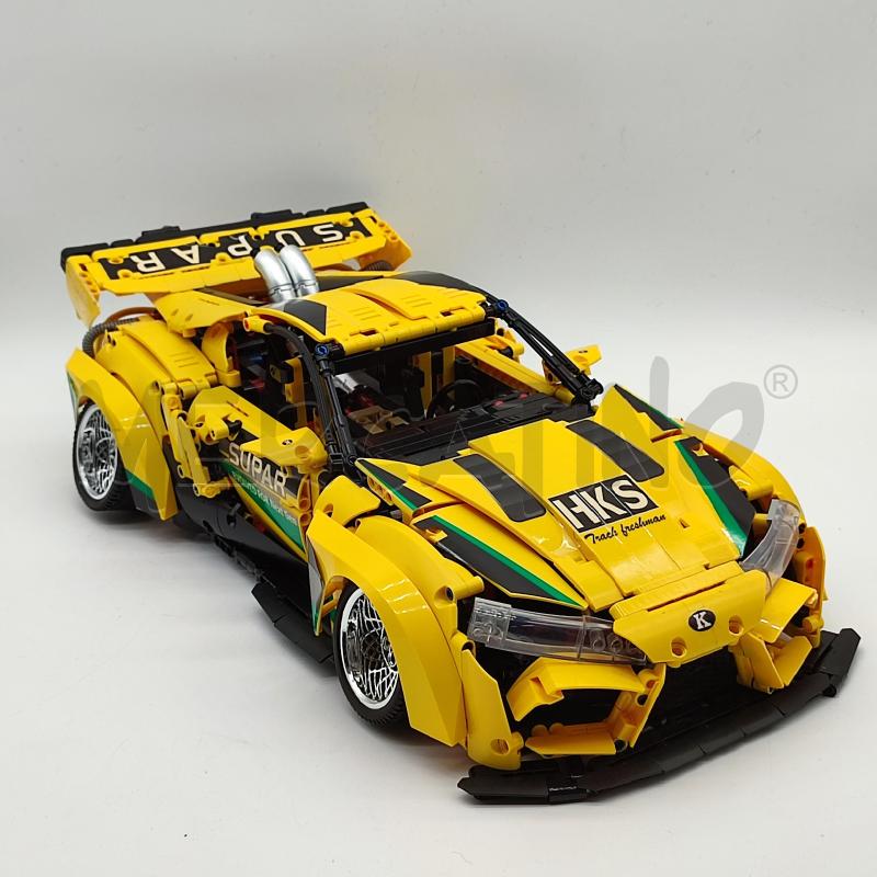 MODELLINO TOYOTA SUPRA GIALLA 1:8 | Mercatino dell'Usato Corbetta 1