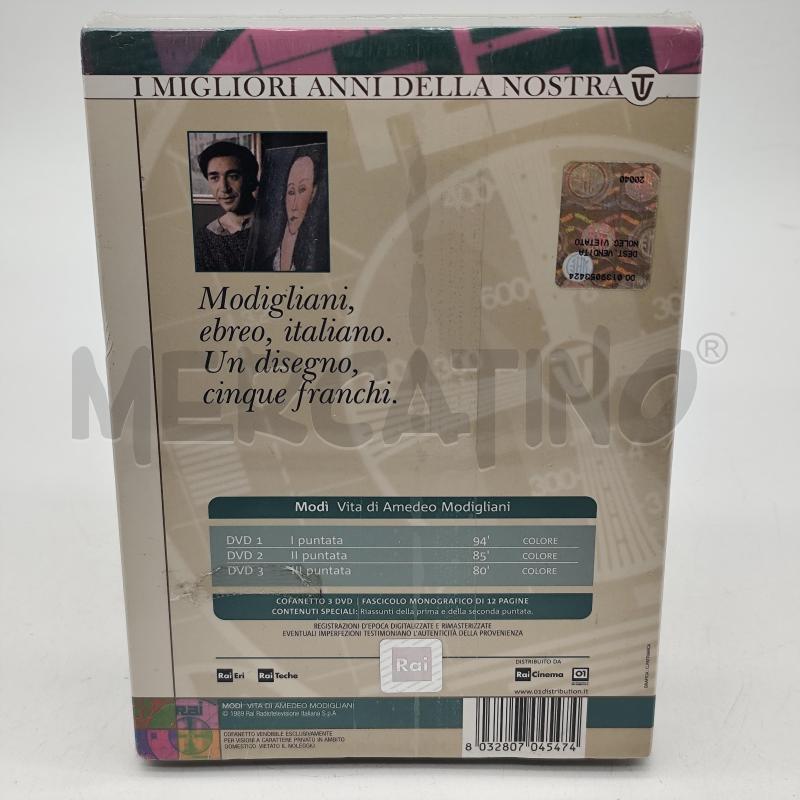 MODI' VITA DI AMEDEO MODIGLIANI RAIERI DVD  | Mercatino dell'Usato Corbetta 2