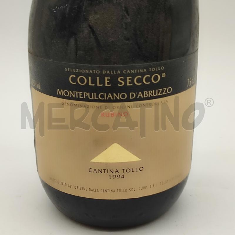MONTEPULCIANO D'ABRUZZO COLLE SECCO 1994 DA ESPOSIZIONE | Mercatino dell'Usato Corbetta 2