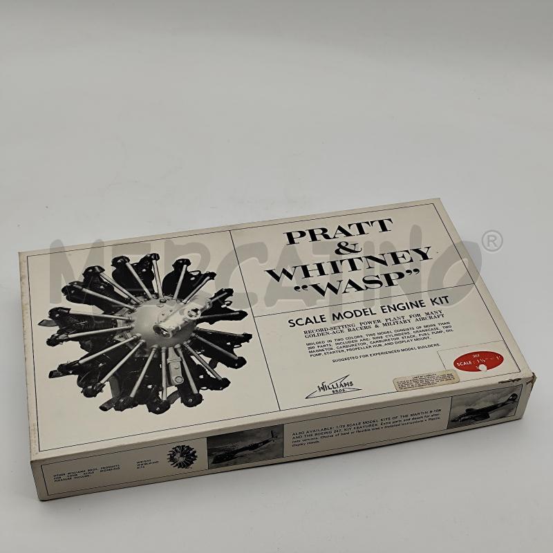 MOTORE PRATT E WHITNEY WASP WILLIAM BROS MODELLINO  | Mercatino dell'Usato Corbetta 1