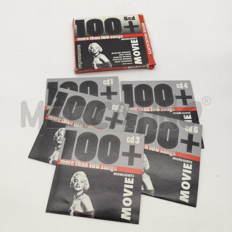 MOVIE HIGHLIGHTA 5 CD 100+ | Mercatino dell'Usato Corbetta 1