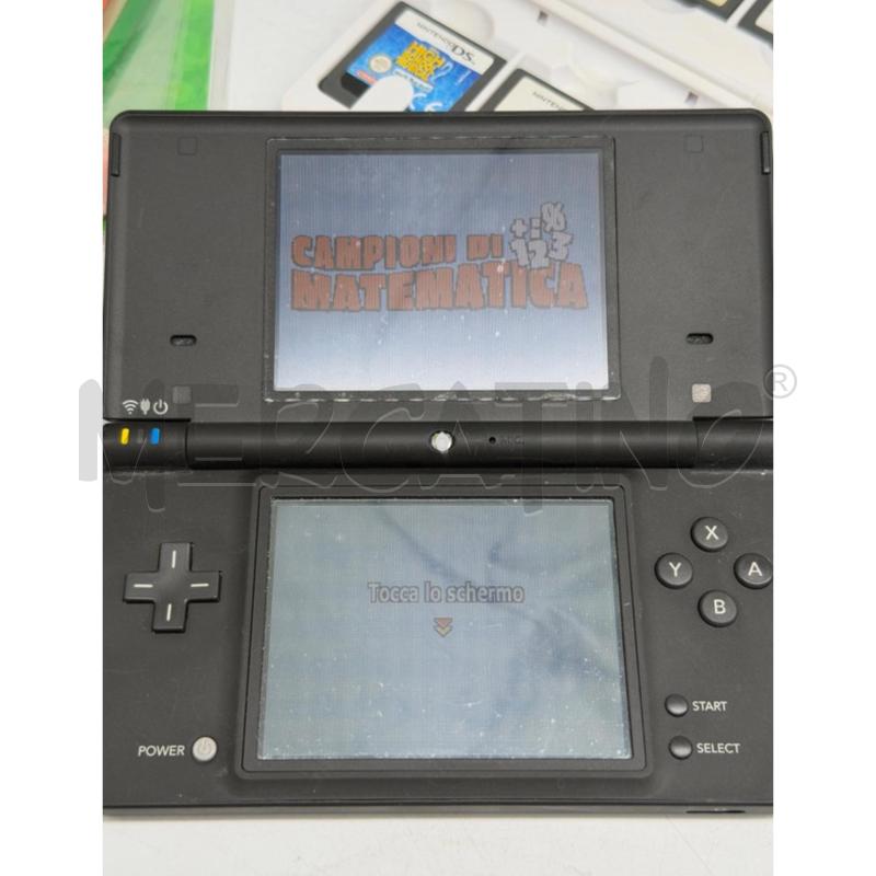 NINTENDO DSI NERO CON GIOCHI E ACCESSORI C4041 | Mercatino dell'Usato Corbetta 2