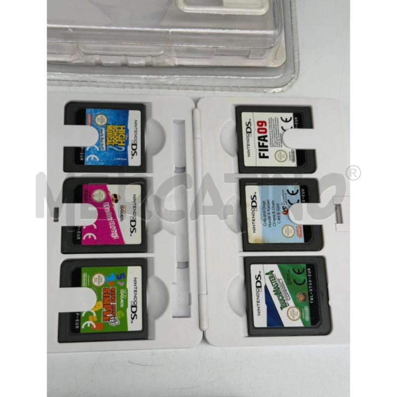 NINTENDO DSI NERO CON GIOCHI E ACCESSORI C4041 | Mercatino dell'Usato Corbetta 4