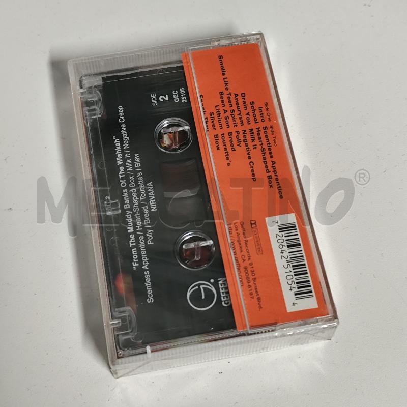 NIRVANA FROM THE MUDDY BANKS OF THE WISHKAH MUSICASSETTA MINT | Mercatino dell'Usato Corbetta 2