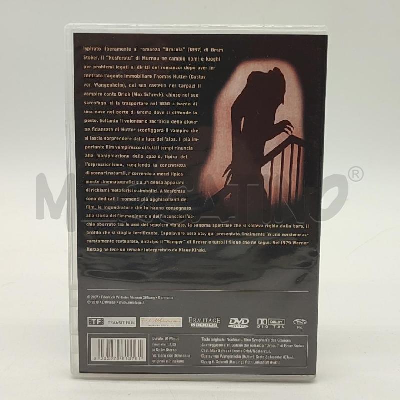 NOSFERATU F.W.MURNAU VERSIONE RESTAURATA DVD | Mercatino dell'Usato Corbetta 2