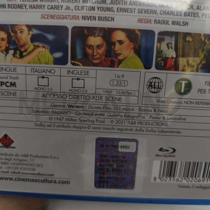 NOTTE SENZA FINE RAOUL WALSH BLURAY BLU RAY NUOVO  | Mercatino dell'Usato Corbetta 2