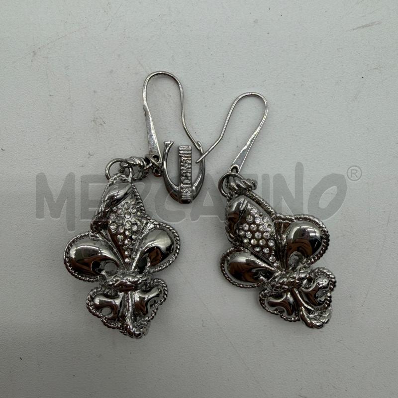 ORECCHINI JUST CAVALLI STEMMA STRASS PENDENTE LOGO | Mercatino dell'Usato Corbetta 2