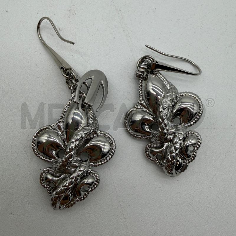ORECCHINI JUST CAVALLI STEMMA STRASS PENDENTE LOGO | Mercatino dell'Usato Corbetta 3