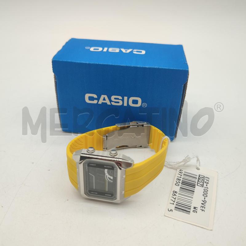 OROLOGIO CASIO EDIFICE CINT GIALLO | Mercatino dell'Usato Corbetta 1