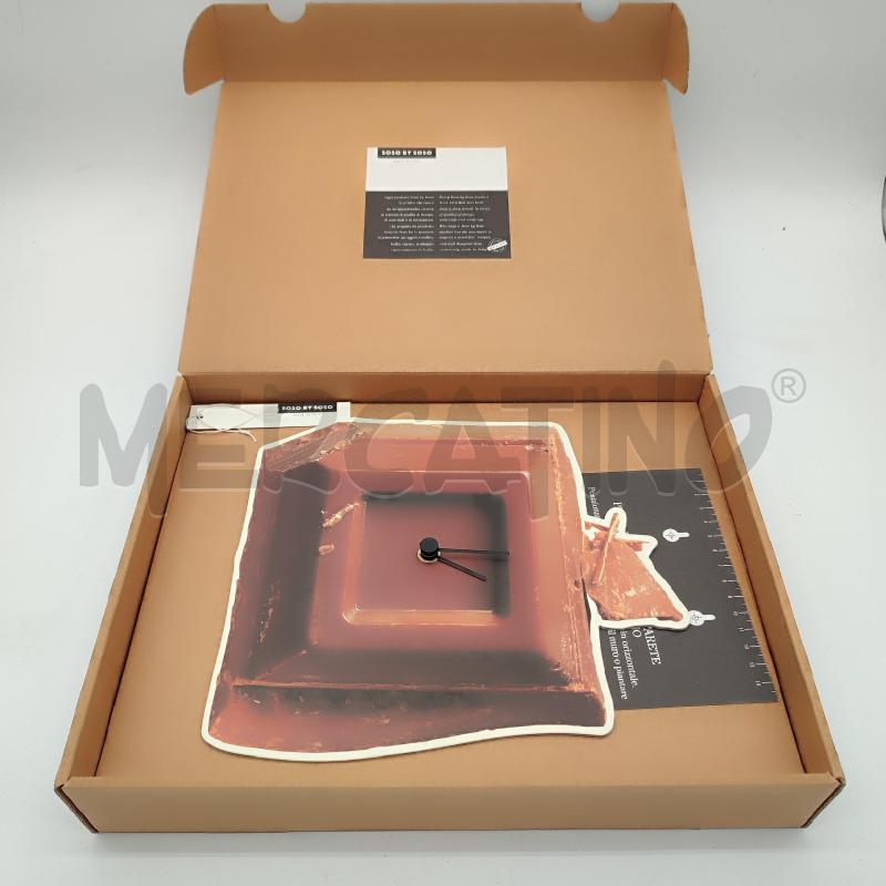 OROLOGIO CLOCK BY SOSO MATTONELLA DI CIOCCOLATO  | Mercatino dell'Usato Corbetta 2
