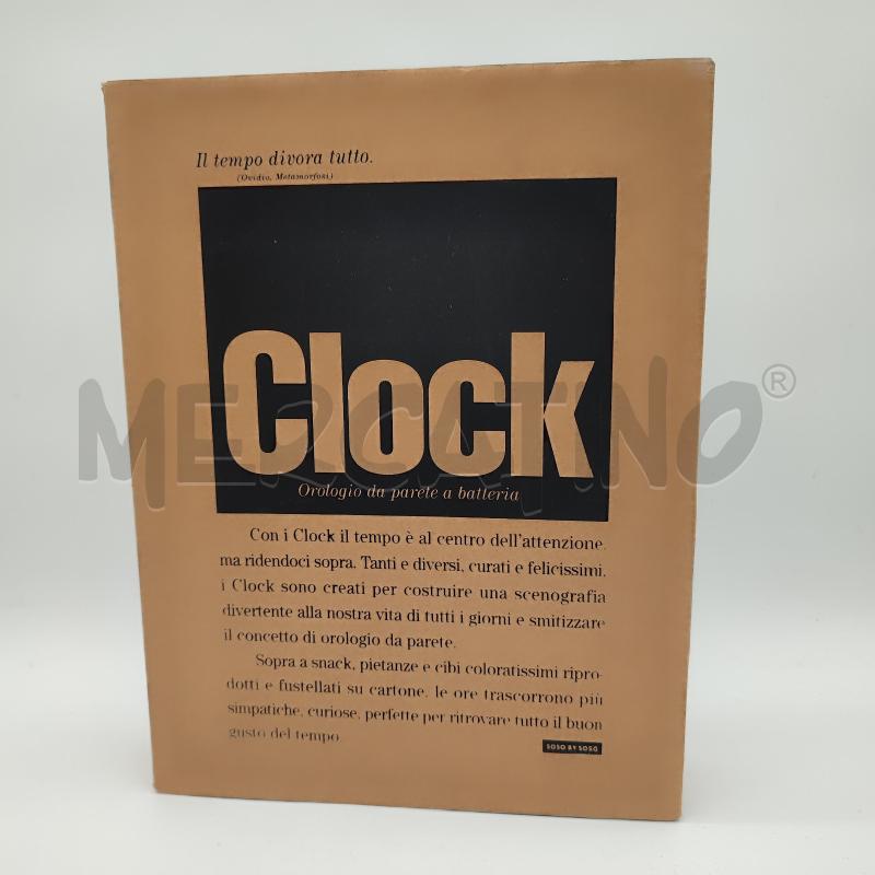 OROLOGIO CLOCK BY SOSO MATTONELLA DI CIOCCOLATO  | Mercatino dell'Usato Corbetta 3