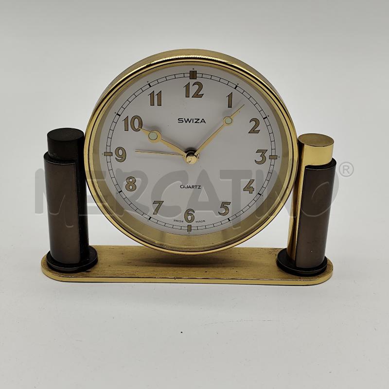 OROLOGIO DA TAVOLO SVEGLIA SWIZA  | Mercatino dell'Usato Corbetta 1